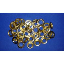 Brass eyelet 7/16"(11.11mm) hole