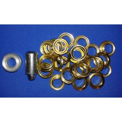Brass eyelet kit 1/2" (12.7mm) hole