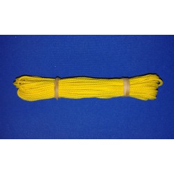 2.0mm yellow polypropylene guyline 10 meter hank