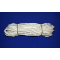 5mm white cotton guyline 10 meter hank