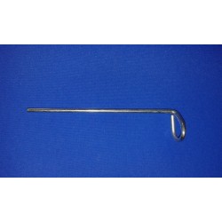 Steel groundsheet peg